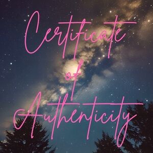 Certificate of Authenticity